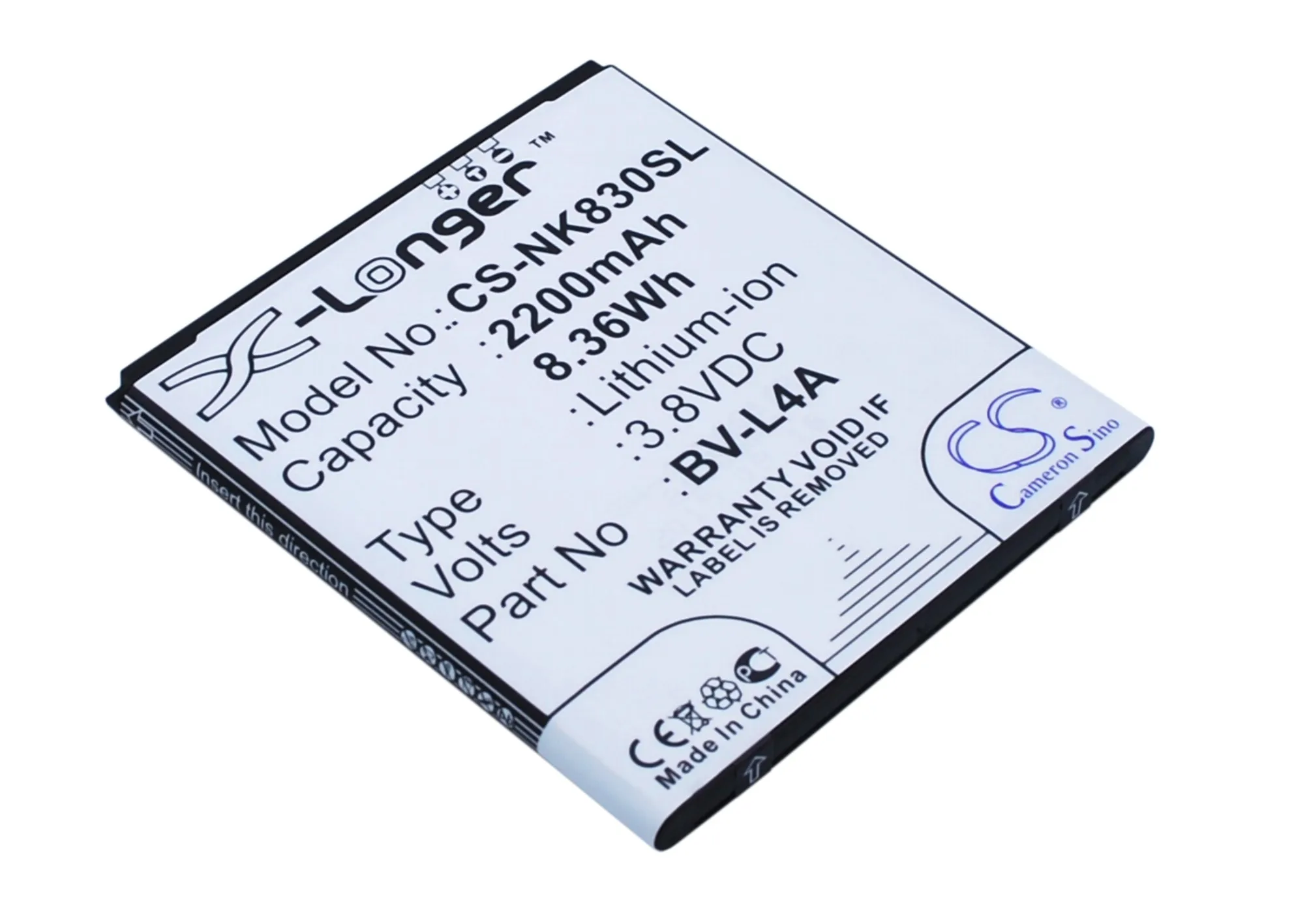 Cameron Sino Высокое качество 2200 мАч BV L4A батареи для Nokia RM 1141 Tesla Microsoft Lumia 540 Dual SIM