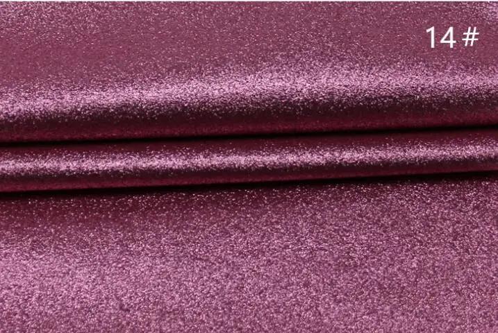 ZENGIA 50x138 см блестящая ткань для платьев, искусственная кожа, синтетическая кожа, блестящая искусственная кожа ткань для сумок/одежды/бантов - Цвет: 14
