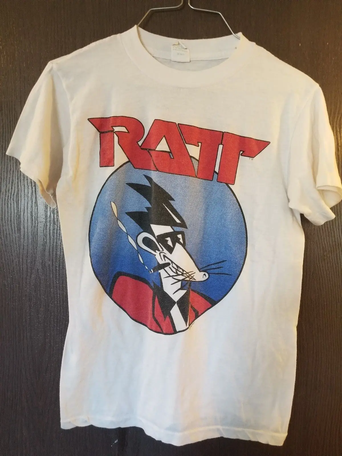 Ratt Футболка с принтом Vtg 1987 Танцы тайный тур надписью Mötley Crüe Возьмите Новинка