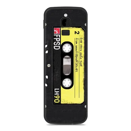 A1 2,4 дюймов для Nokia 8110 чехол Ретро мягкий чехол с мультяшным рисунком Nokia8110 задняя крышка для Nokia TA-1059 чехол для телефона s coque кожаный чехол - Цвет: A1