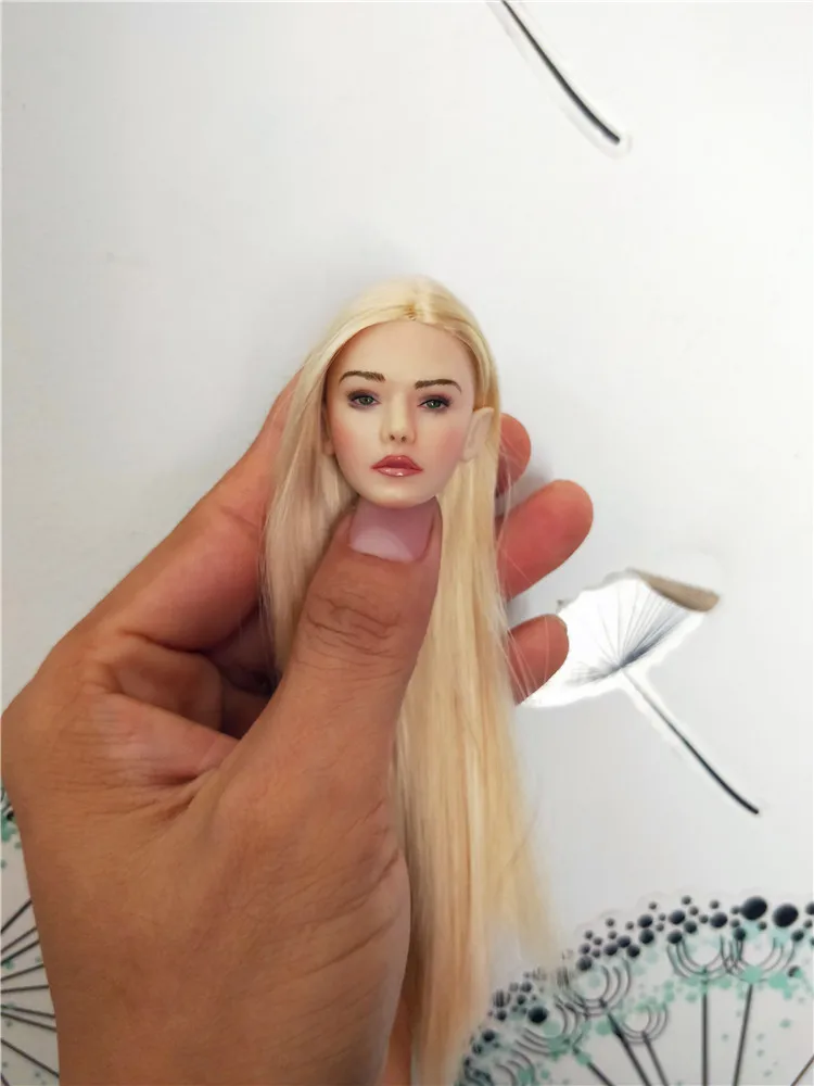 WONDERY 1/6 Ep01/Ep02 Daeris эва Эльф Девушка глава лепить съемный уши for1:6 женской фигуры