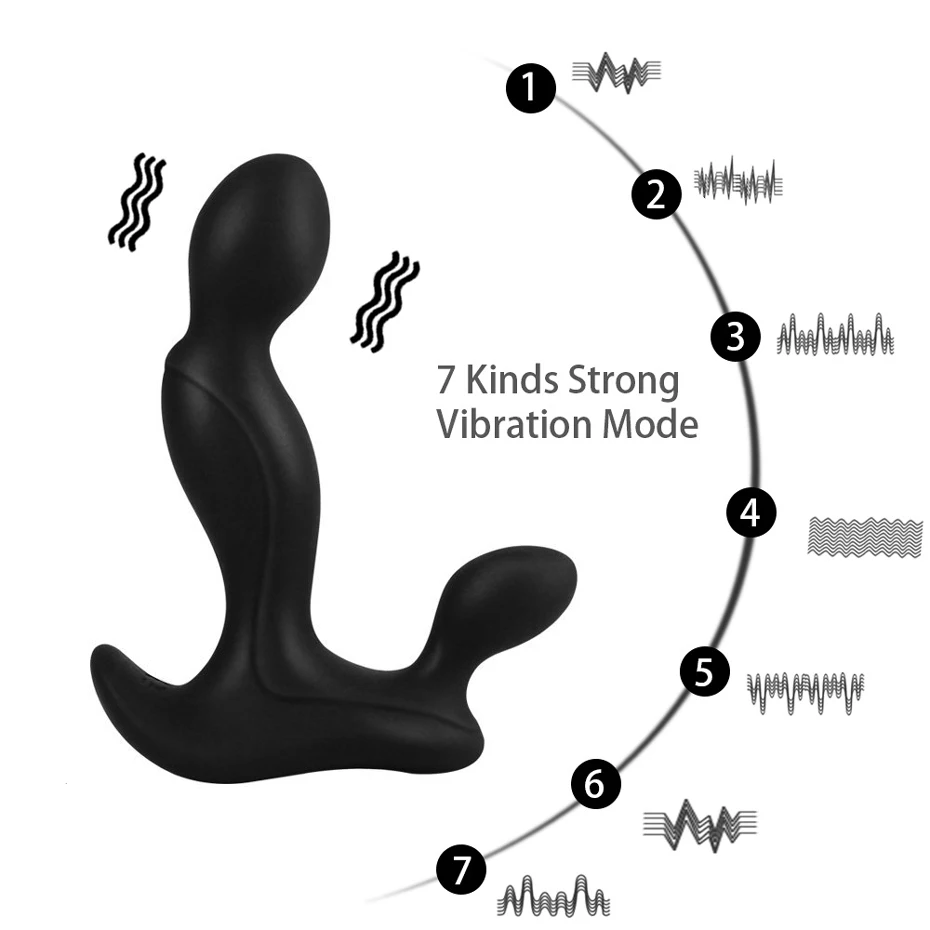 Беспроводной пульт дистанционного управления Массажер-вибратор для простаты