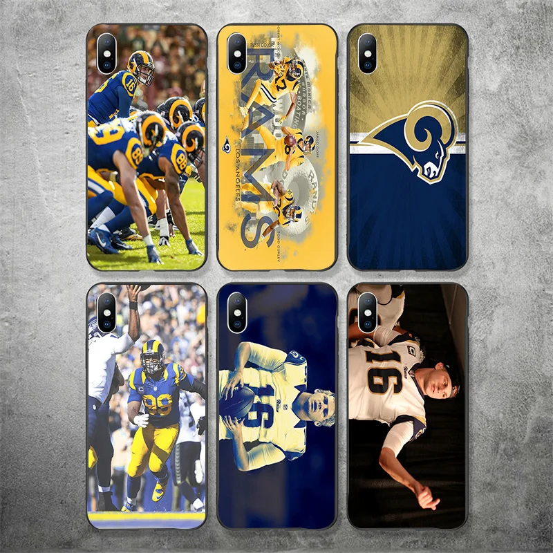 Yinuoda клуб Лос Анджелес Рэмс чехол для телефона NFL Джаред Гофф iPhone по номерам DIY