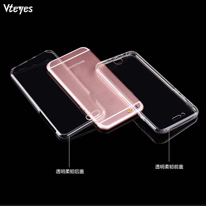Чехол для iPhone 7 8 Plus X 10 полностью противоударный чехол на 360 градусов 6 6S 5 SE