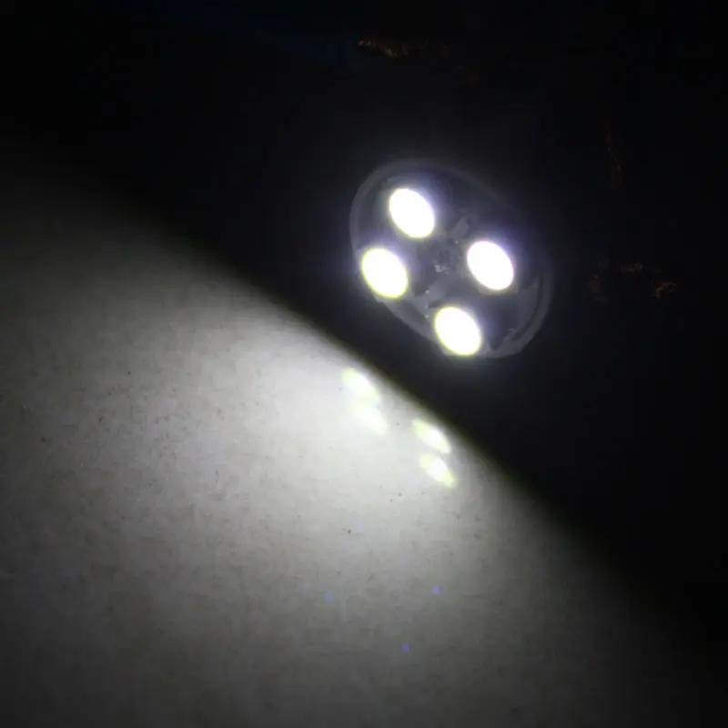 4 шт. Ba9s 1895 57 T4W 182 1445 белый 1210 SMD СВЕТОДИОДНЫЙ Автомобильный боковой хвост