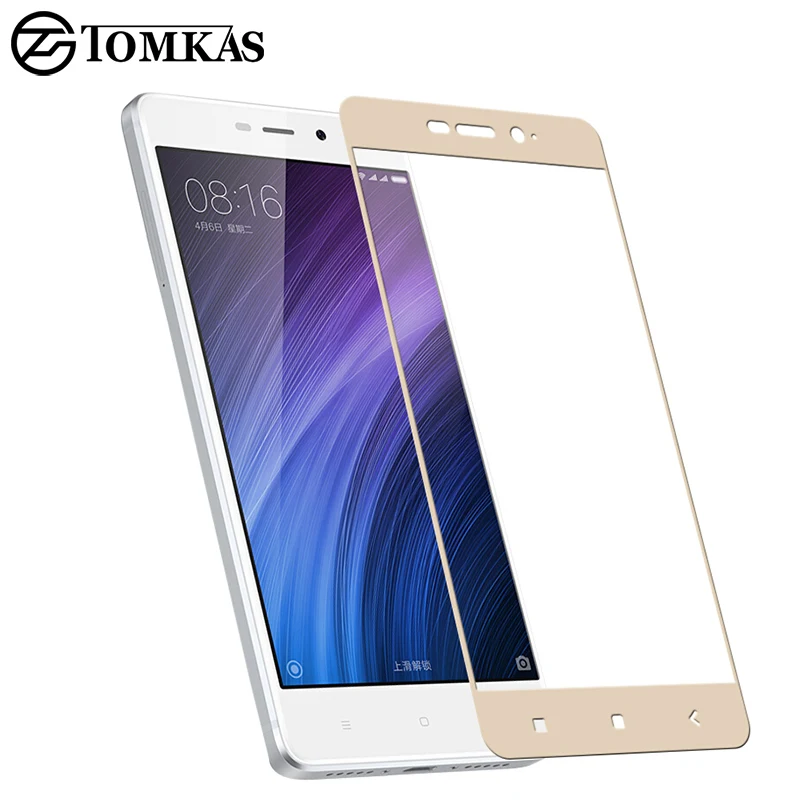TOMKAS стекло для Xiaomi Redmi 4 32G защита экрана Защита от царапин полное покрытие для Xiomi Redmi 4 16G 4X 4A 5A закаленное стекло