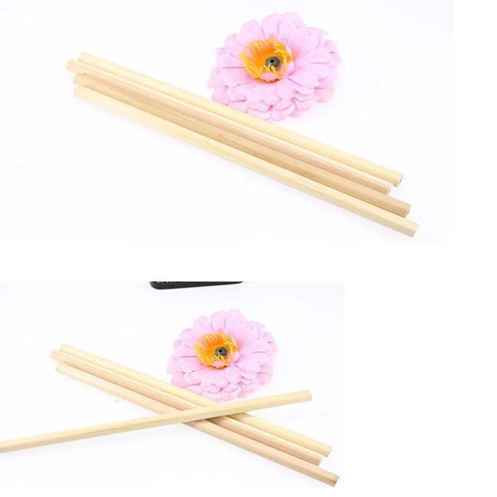 100 шт./заказ Экологичные натуральный деревянный карандаш HB пустой гексагональной