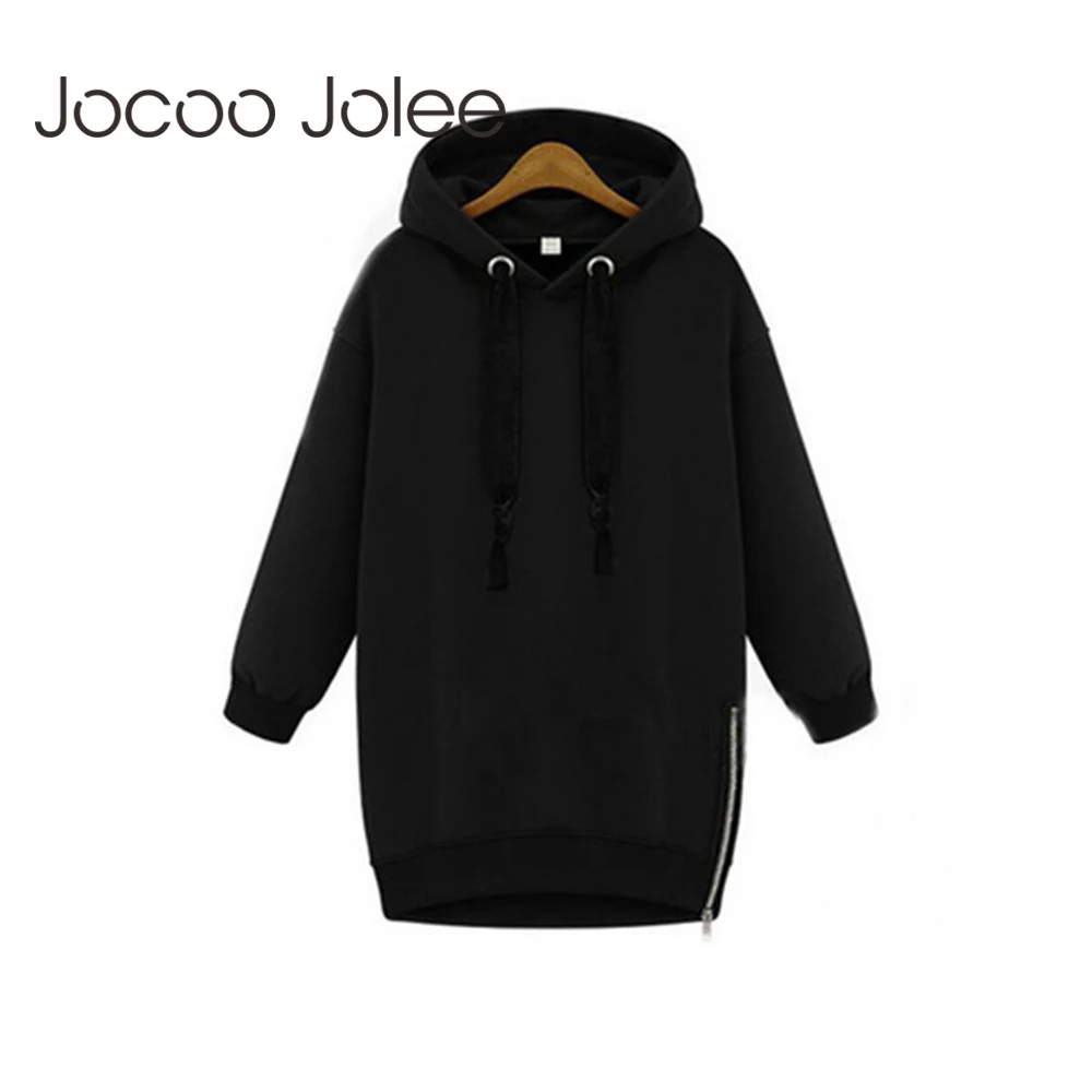 Jocoo Jolee 2021 весенне осенние женские свободные повседневные теплые толстовки с