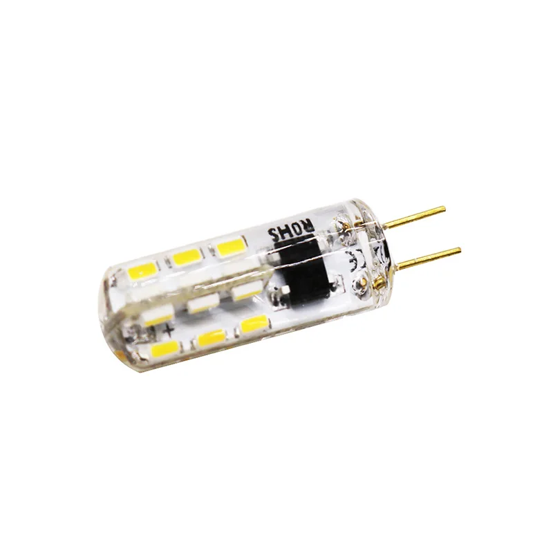 1 Светодиодный светильник G4 точечный 3014 SMD 3 Вт 12 В постоянного тока 220 заменяет 30