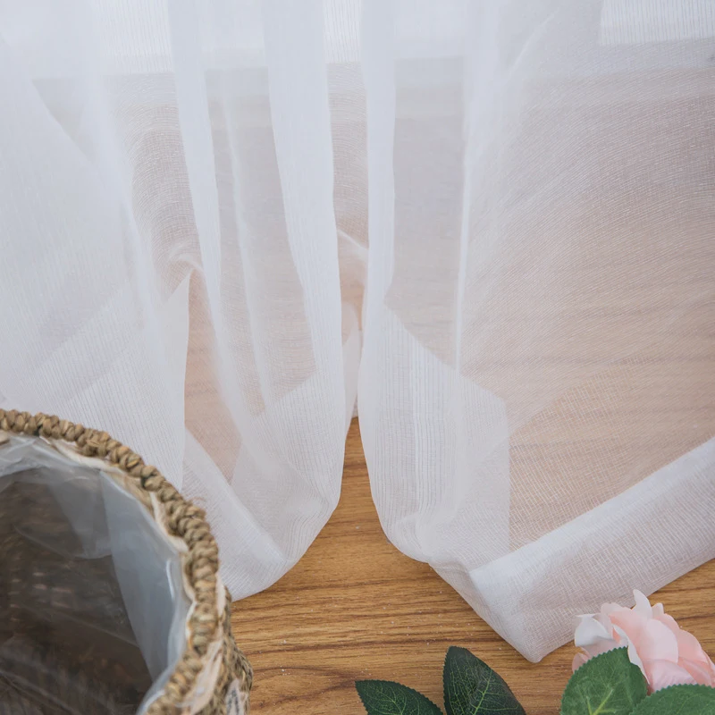 INS кросс пеньковая пряжа белая марлевая штора готовая марля гостиничная