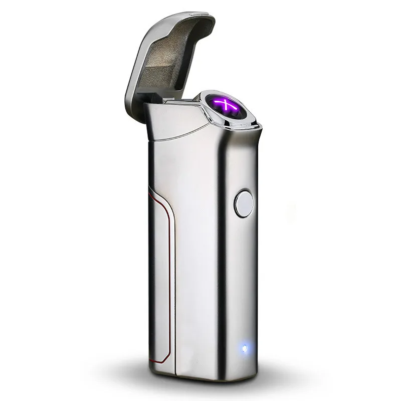 Новейшая usb-зажигалка для зарядки ветрозащитная Электронная зажигалка сигарет