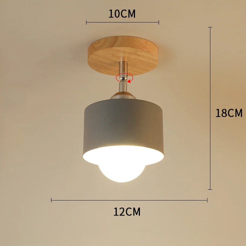 Type 13 no bulb Светодиодный потолочный светильник, современный деревянный потолочный светильник, винтажный плафон, лампа для гостиной, цветная, E27, плафон, Lamparas Techo Deckenleuchten - Цвет корпуса: Type 13 no bulb