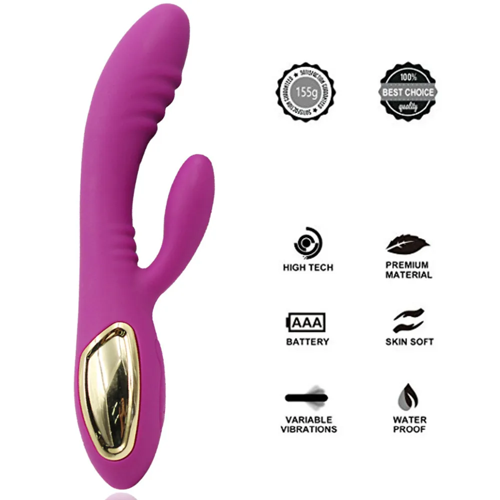 USB платный G Spot фаллоимитатор кролик вибратор для женщин Вибрация