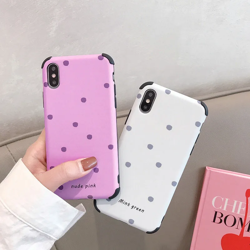FLYKYLIN волновой точечный чехол для телефона iphone 6 S 7 8 Plus XR Xs Max Роскошные мягкие ТПУ