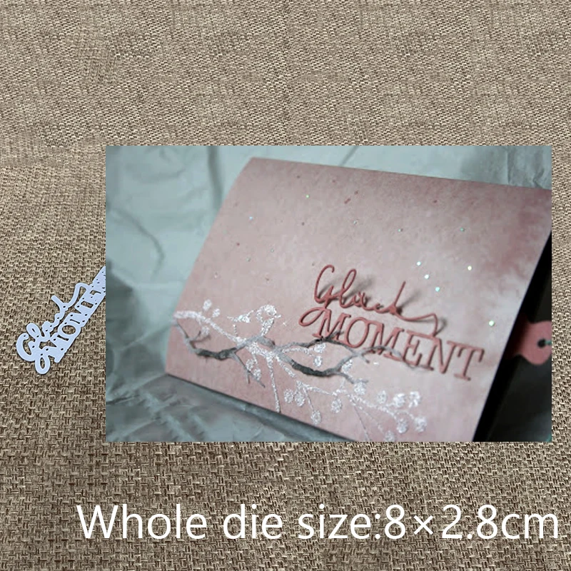 XLDesign ремесло резки металла высечки Die немецкий удача момент письма Скрапбукинг