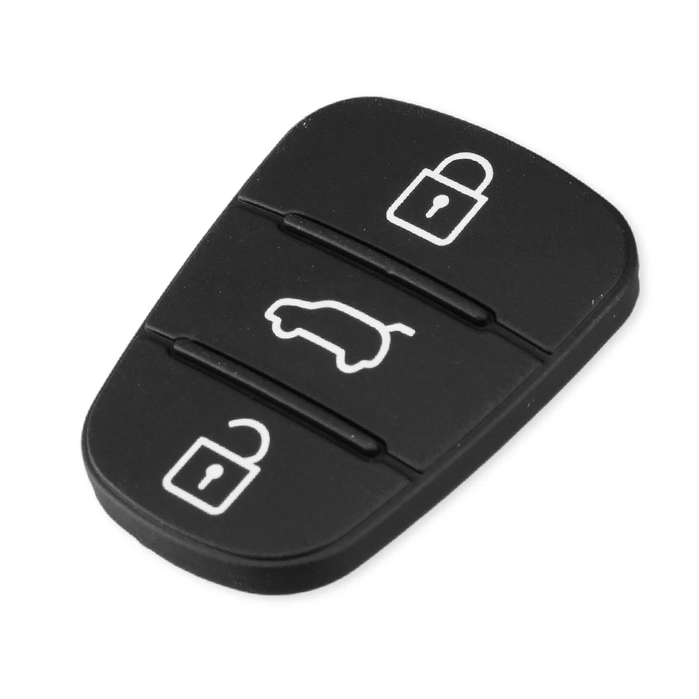 Новинка запасная резиновая прокладка KEYYOU 50X с 3 кнопками подходит для Hyundai I30 IX35 Kia
