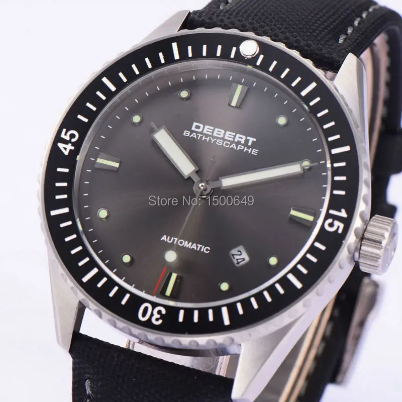 Мужские наручные часы с сапфировым стеклом debel модель 1969 года 43 мм|watches cake|glass face