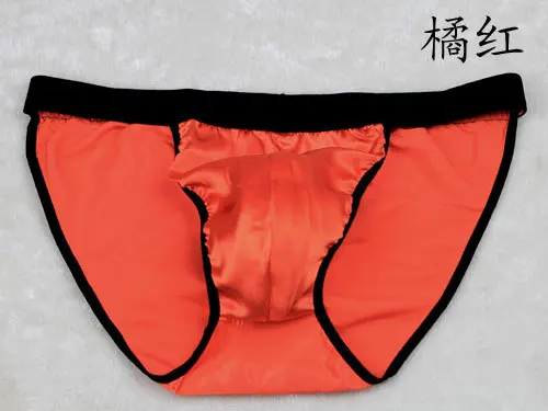 Женские трусы 100% Шелковые Стринги тутового шелкопряда мужские сексуальные из