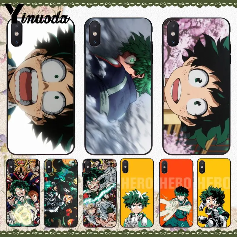 11pro MAX My Hero academic прекрасный новый чехол для телефона Fundas Apple iPhone 8 7 6 6S Plus X XS 5 5S SE XR