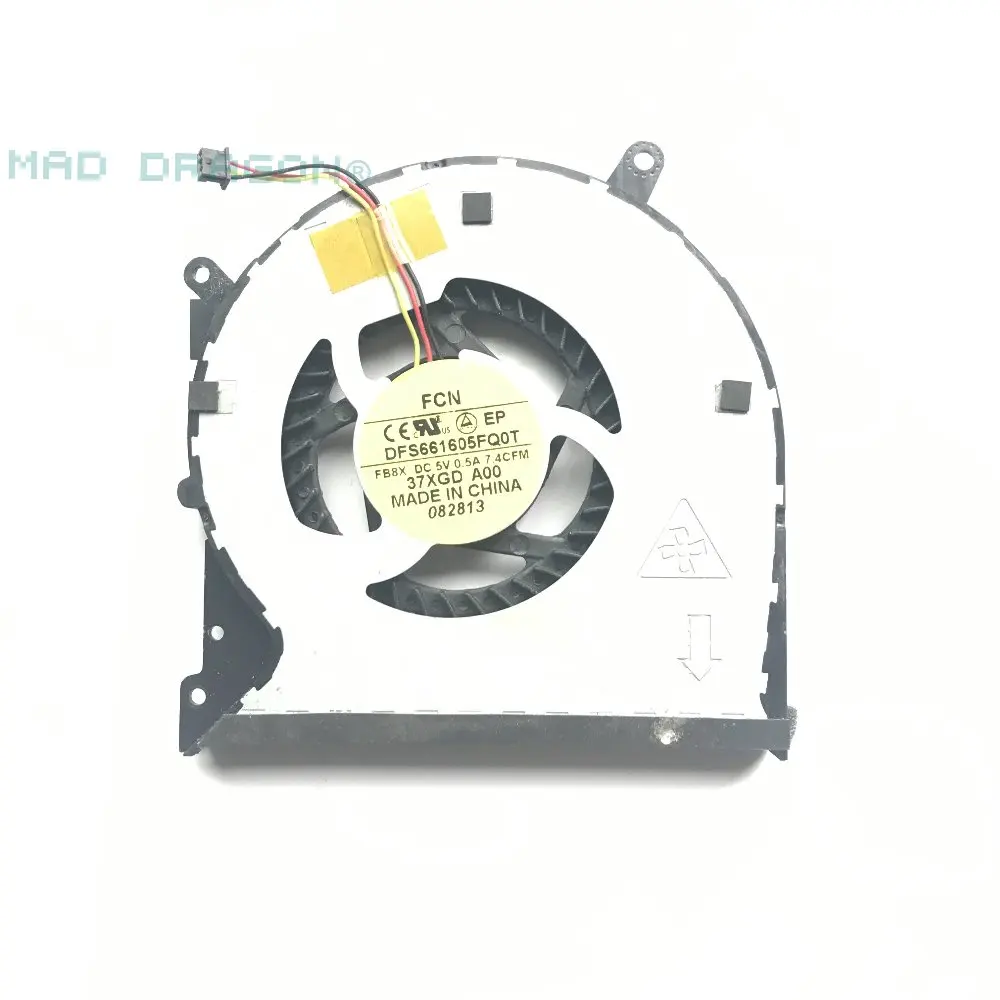 Фирменный новый оригинальный кулер для ноутбука DELL XPS 15 L521X процессора и ГПУ