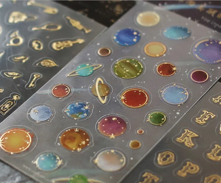 Наклейки в стиле ретро 3 шт./лот | Украшения и аксессуары