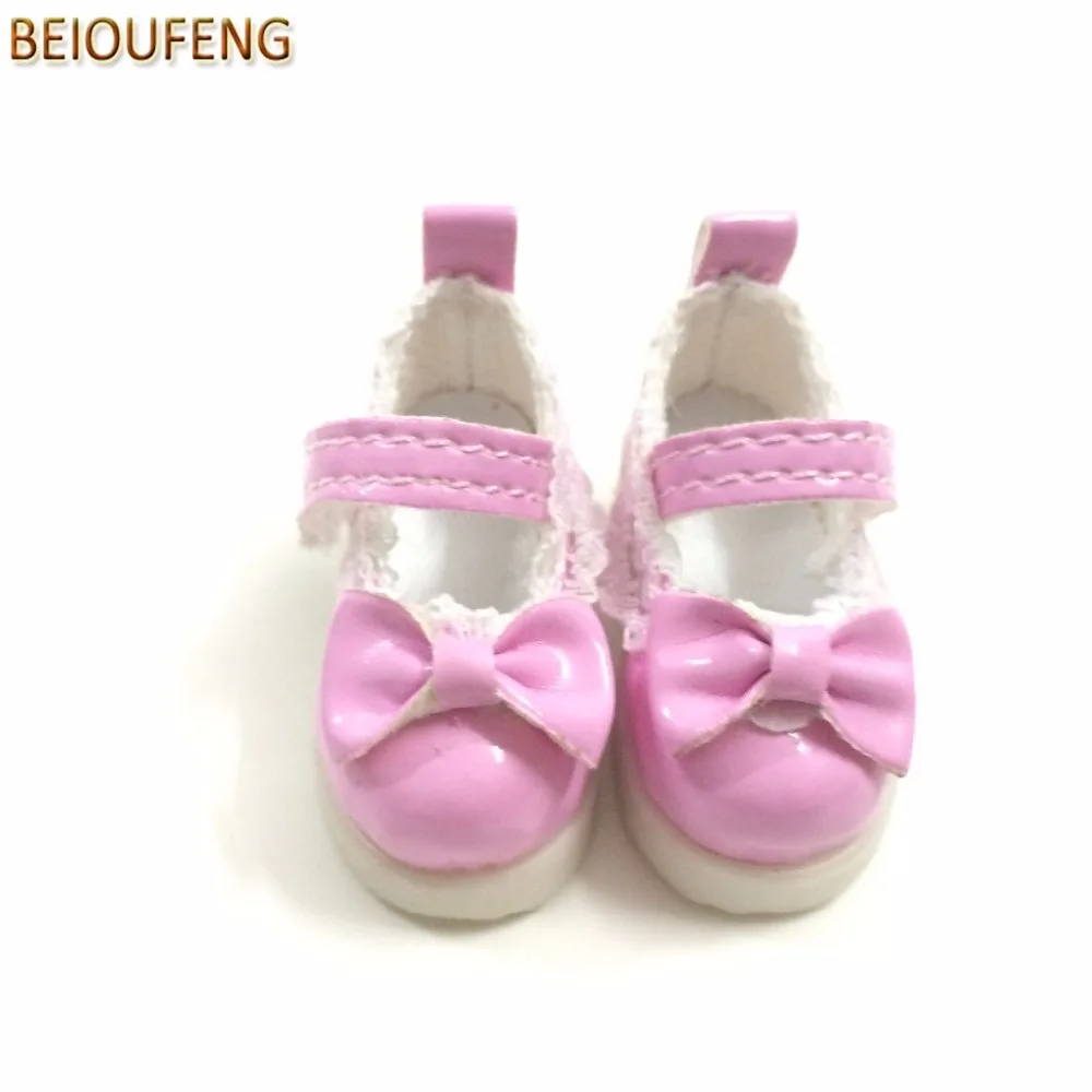 Кукольная обувь BEIOUFENG из искусственной кожи ботинки для кукол мини ткани 1/6