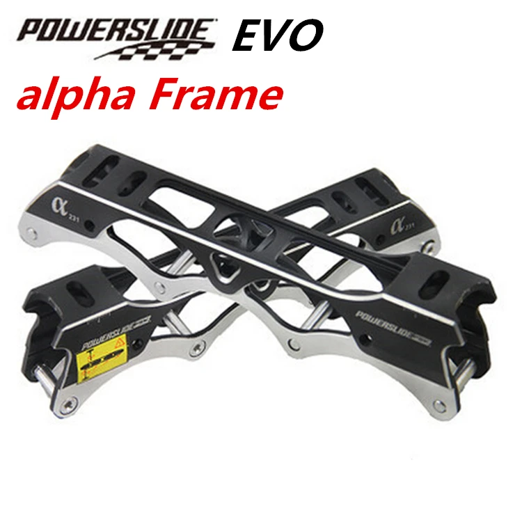 100% оригинал PowerSlide EVO Alpha Frames оправа типа банан с качалкой 231 мм 243 рама для плоских