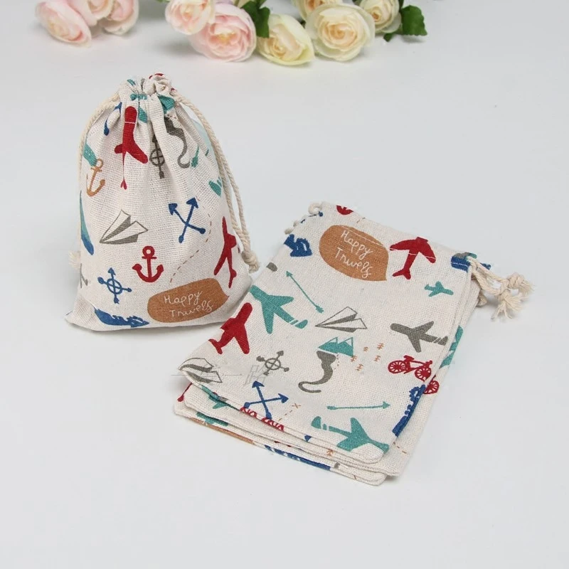 Самолет постельное белье с мультяшным рисунком подарочные пакеты для украшений