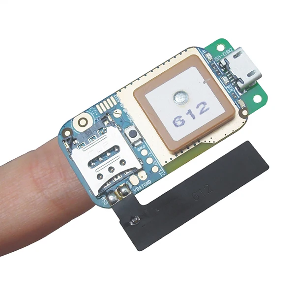ZX612 GPS PCB Микро Скрытый персональный GSM gps Трекер T3 T7 бесплатное приложение мини-трекер для детей/пожилых людей анти-потеря SOS сигнализация Детский gps трекер - Цвет: ZX612 GPS PCB