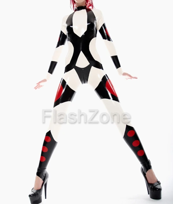 Бесплатная доставка! Новое поступление! Женский комбинезон maillot латексный