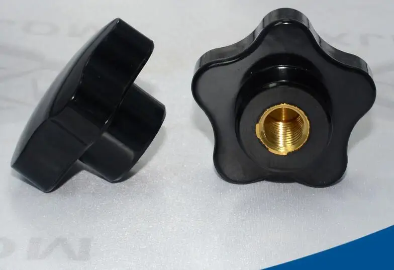 Пластиковый зажим ручки бакелит ручной винт пластиковая ручка резьба