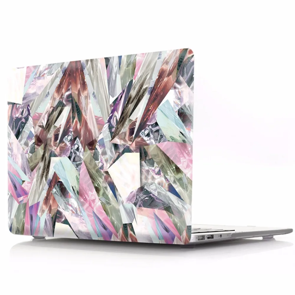 Мраморный узор для Apple MacBook Air Pro Retina 11 12 13 15 mac book New дюймов с новой сенсорной панелью