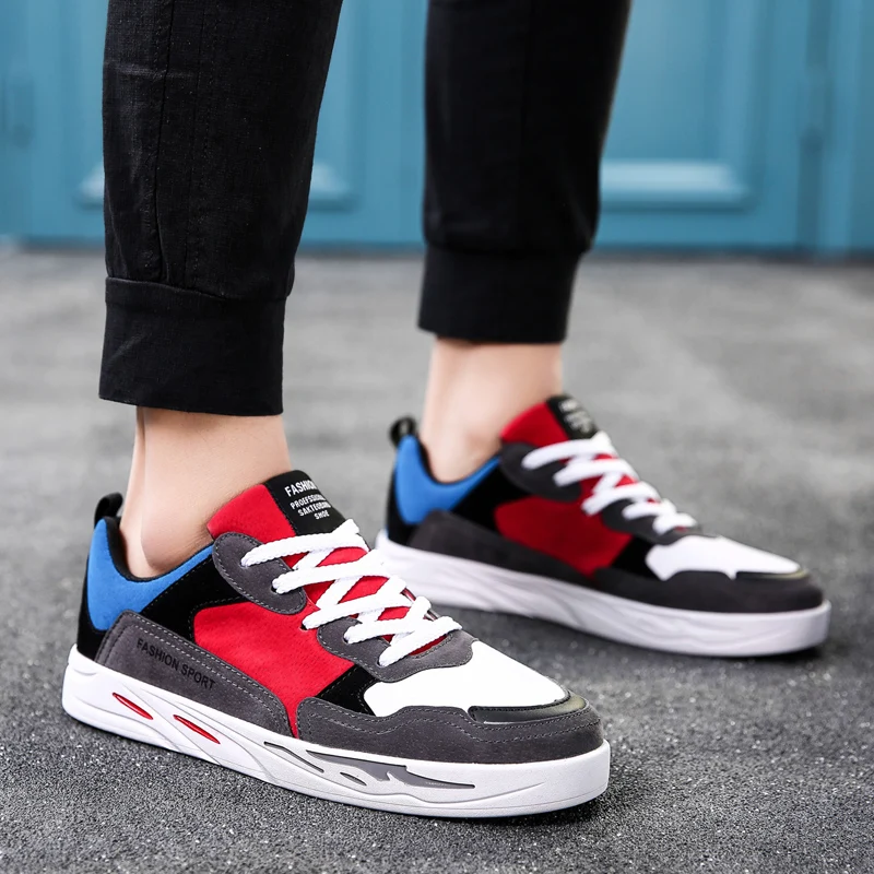 Autumn/winter Round Toe Men's Casual Shoes Students Skateboarding Warm Flat Running Low Top | Спорт и развлечения