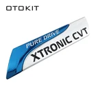 Металлическая Эмблема чистого привода XTRONIC CVT Nismo, значок, наклейка на хвост для Nissan Qashqai, X-Trail, Juke, Teana, Tiida, Sunny Note, Стайлинг автомобиля