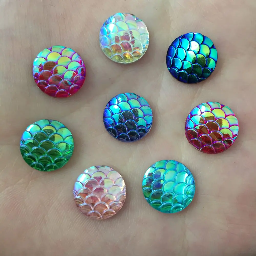 Горячая Распродажа 80 шт. 12 мм резиновая Круглая змея Печать Плоская задняя