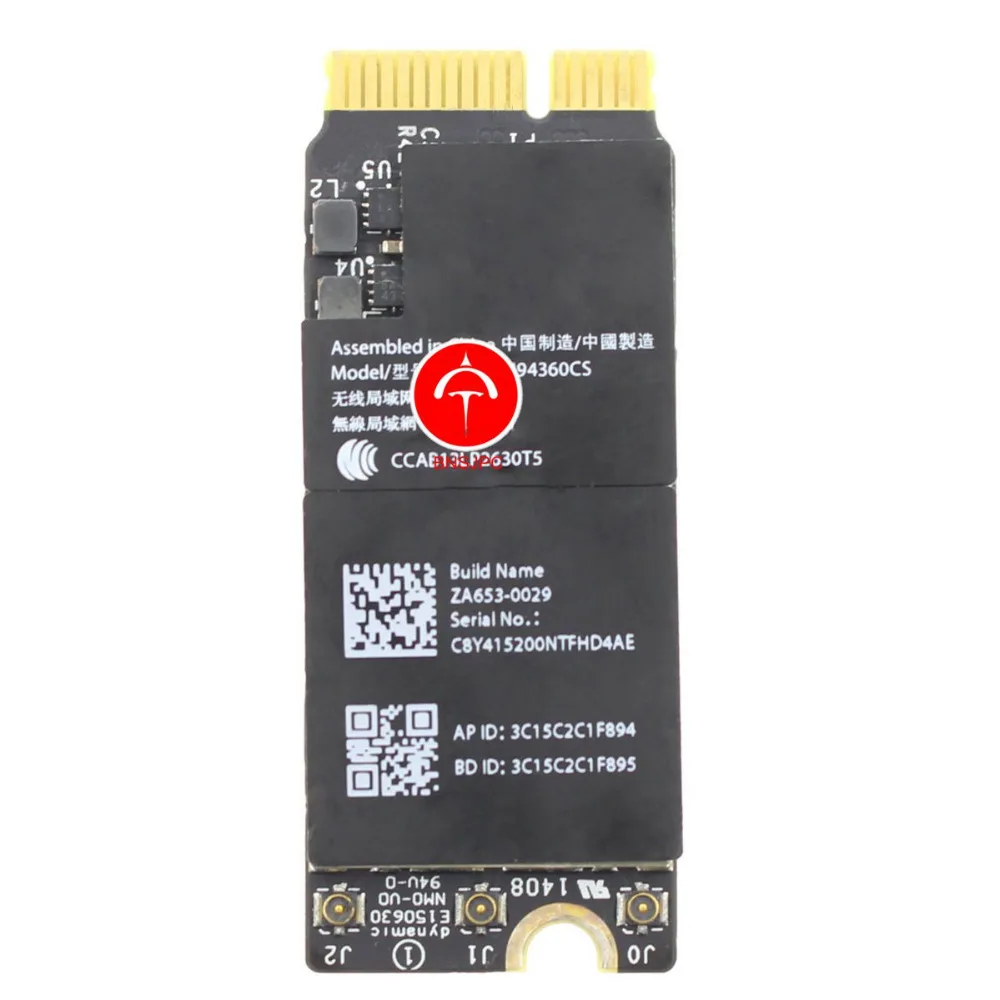 Беспроводная карта для MacBook Pro Retina 15 дюймов A1398 2013/2014 661 8143 BCM94360CS|card|card card |