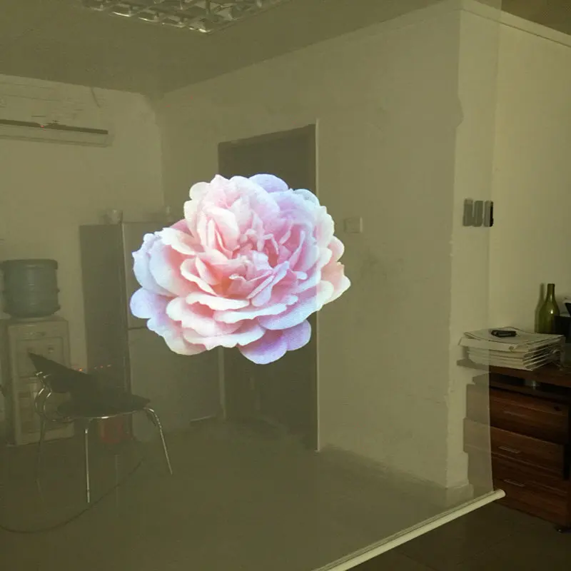 21cm x 30cm A4 sample transparent color Projection screen Rear Projection Holographic Film Screen Clarity Paste glass