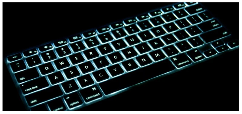 США Версия Водонепроницаемый разноцветный Клавиатура ноутбука чехол для MacBook Pro 13 Клавиатура ноутбука пыле силиконовый защитный чехол