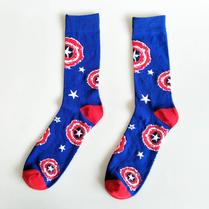 Носки мужские длинные с героями мультфильмов 2 пары в упаковке|street socks|designer socks for mensocks men |