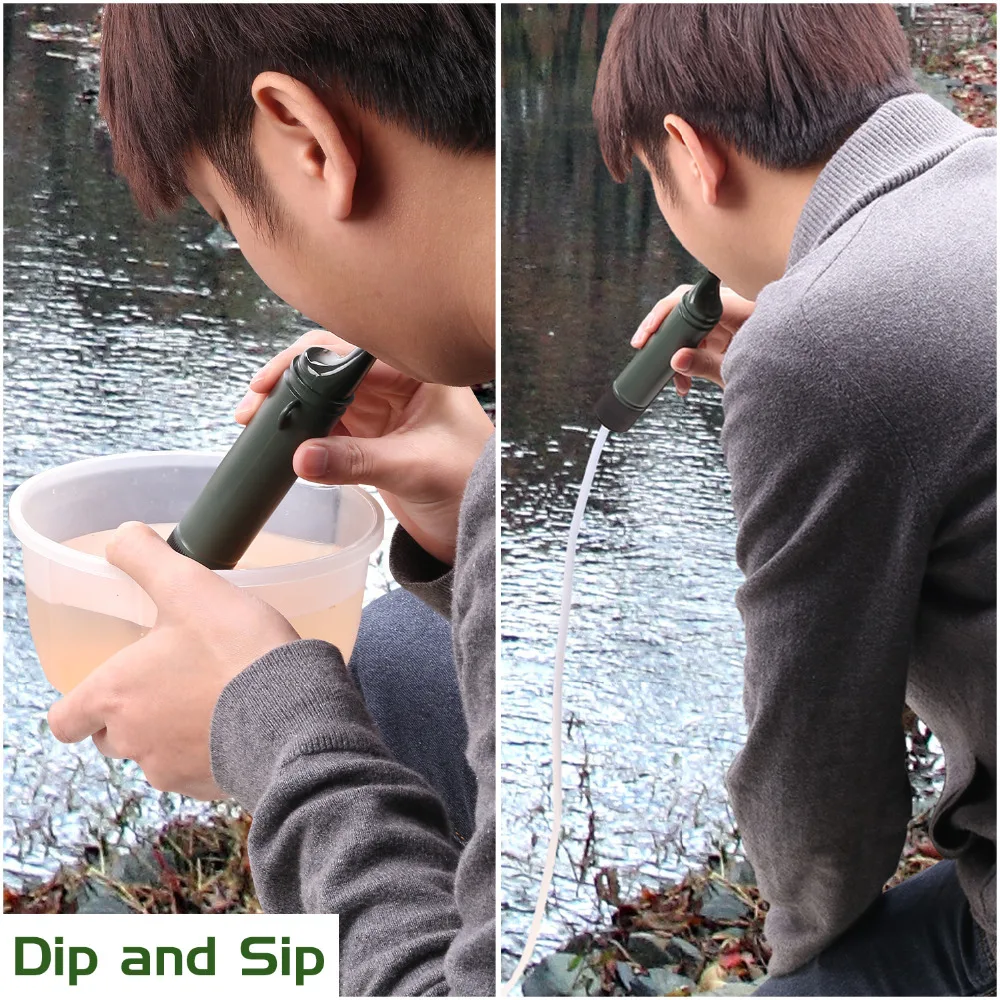 MoKo портативный фильтр для воды аварийный персональный очиститель кемпинга с