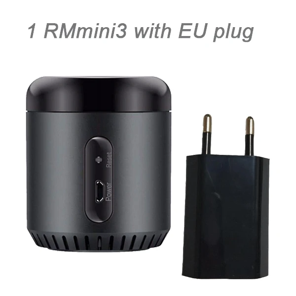 RM Mini 3 EU plug Broadlink 3 RM Mini3 Универсальный wifi ИК интеллектуальный пульт дистанционного управления автоматический переключатель совместим с Alexa Google Home умный дом - Комплект: RM Mini 3 EU plug