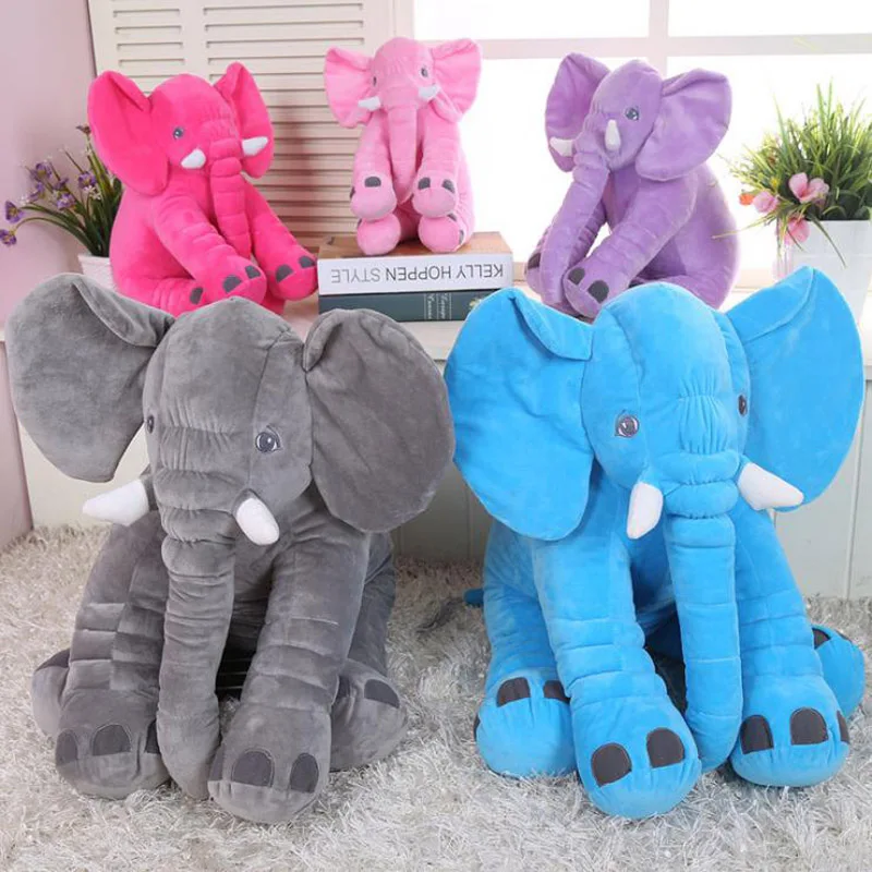 40x33 см Kawaii Детская кукла в виде животных слона Мягкие плюшевые игрушки слон