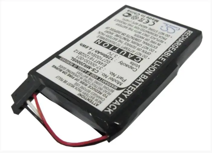 Аккумулятор Cameron Sino 1250mAh для MAGELLAN Maestro 3100 2000 2200T 2250T 027100SV8 37-00030-001 E4MT181202B12 |