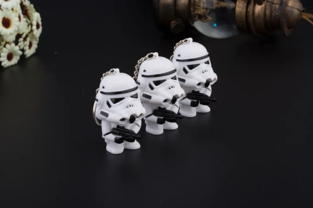 Звездные Войны Пробуждение силы BB8 R2D2 Droid Робот СВЕТОДИОДНЫЙ Брелок фигурка штурмовика клон ремень Дарт брелок Вейдер 2