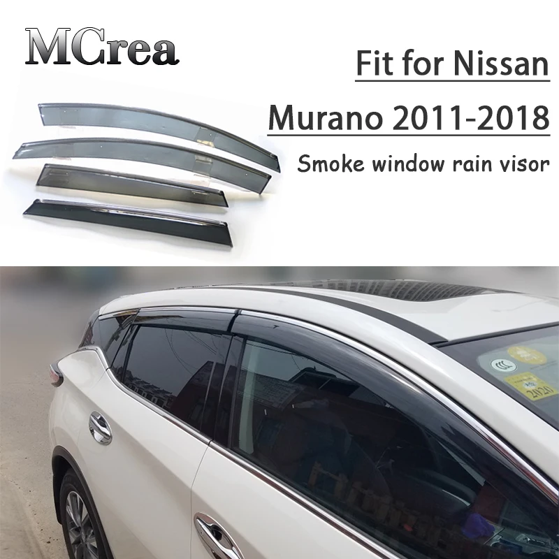 Козырёк от солнца и дождя для Nissan Murano 2011 2012 2013 2014 2016 2017 2018|Навесы укрытия| |