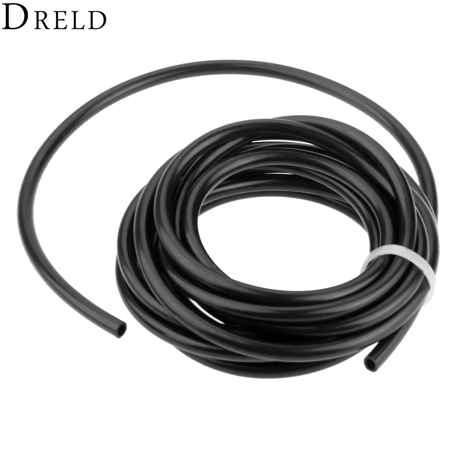 

DRELD Chainsaw Fule Oil Tank Chain Saw Spare Parts Black Oil Pipe Inner Dia 3.5mm 3 Meter Garden Power Tools