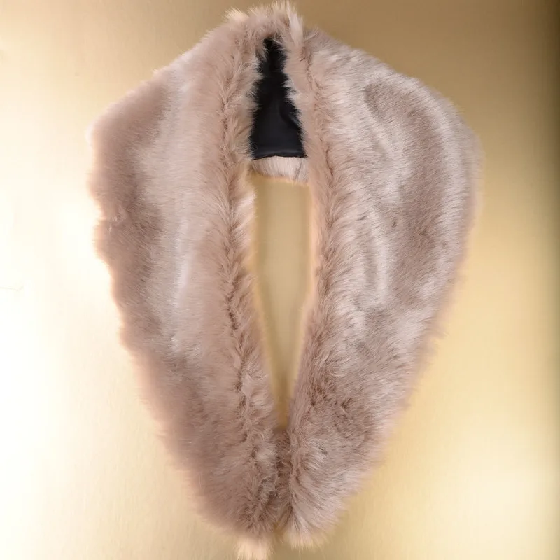 GOPLUS 2020 зимние теплые женские шарфы из искусственного кроличьего меха воротник