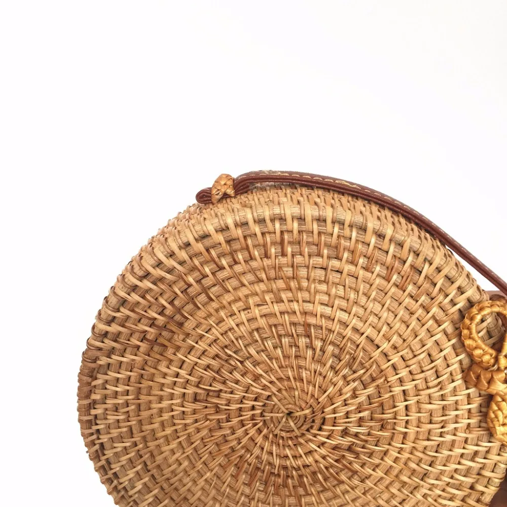 Богемные сумки из ротанга для женщин 2019 цветы подкладка Ins Горячие на плечо