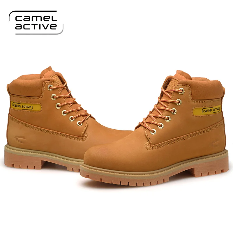 Camel Active/Новинка Мужская обувь для пешего туризма водонепроницаемая кожаная