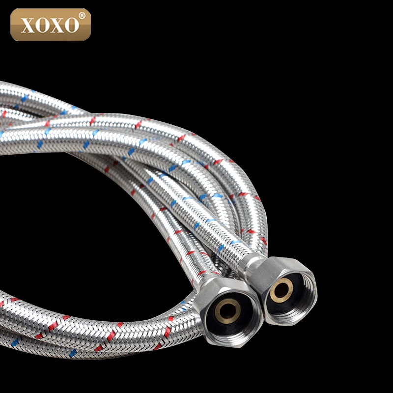 XOXO 60cm2 Пара 304 из нержавеющей стали вязанная проволока для раковины/туалета